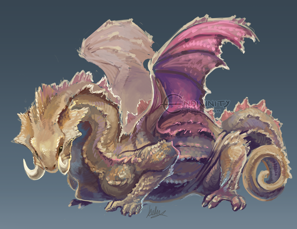 Chameleon Dragon by Endivinity on DeviantArt