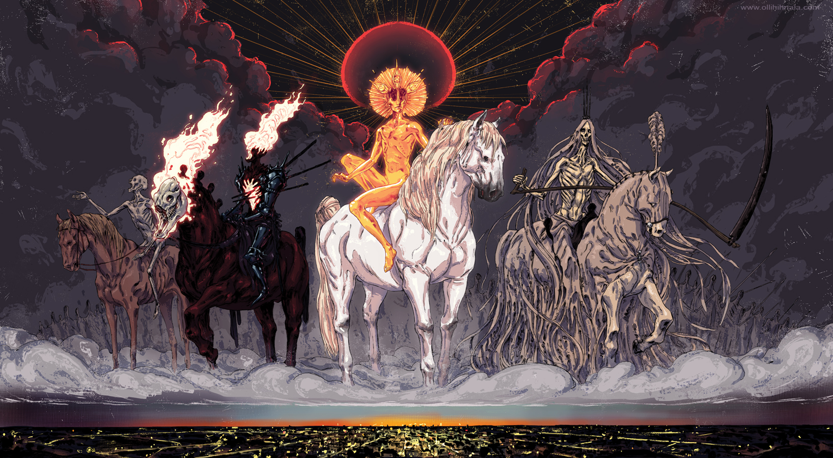 the Four Horsemen of the Apocalypse by korintic on DeviantArt
