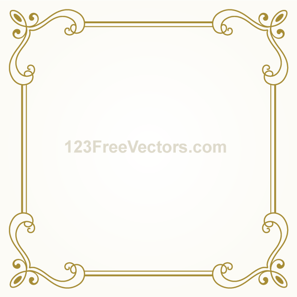 free clip art borders gold frame - photo #45
