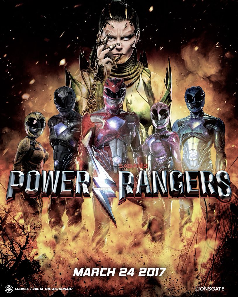 Assista aqui o novo "trailer" completo do filme dos Power Rangers