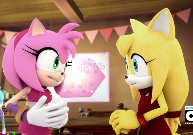 Sonic Boom: Amy and Zooey by Bandidude on DeviantArt