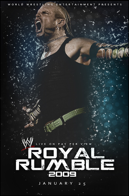 WWE Royal Rumble 2009 Poster by SaintMichael