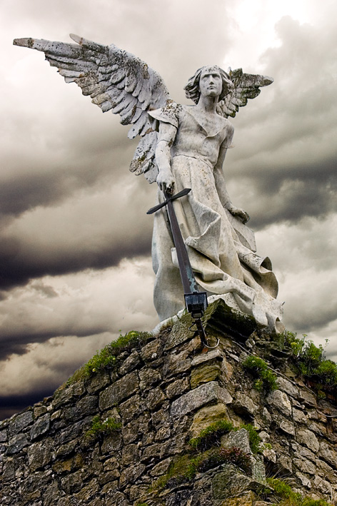 Resultado de imagen de ángel cementerio comillas