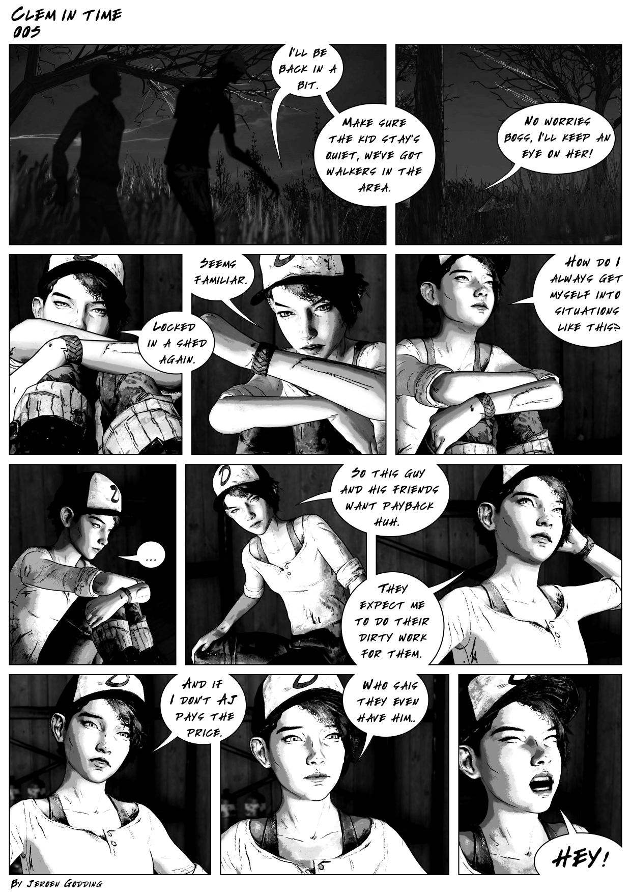 Walking Fan Art Of The Dead New And Improved Page 124 — Telltale Community