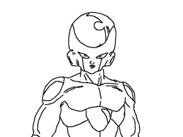 dbz coloring pages frieza - photo #46