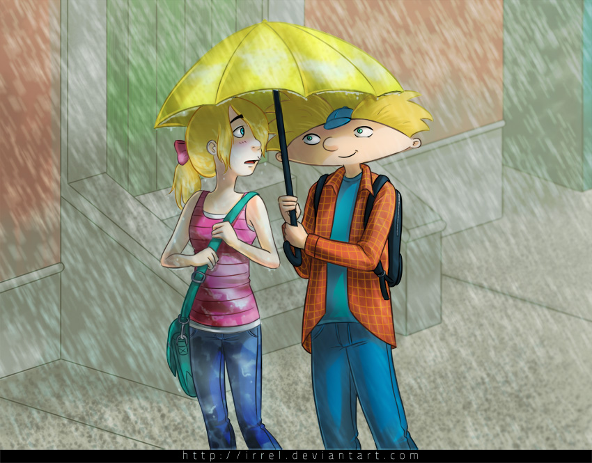 Hey Arnold - Umbrella by Irrel on DeviantArt