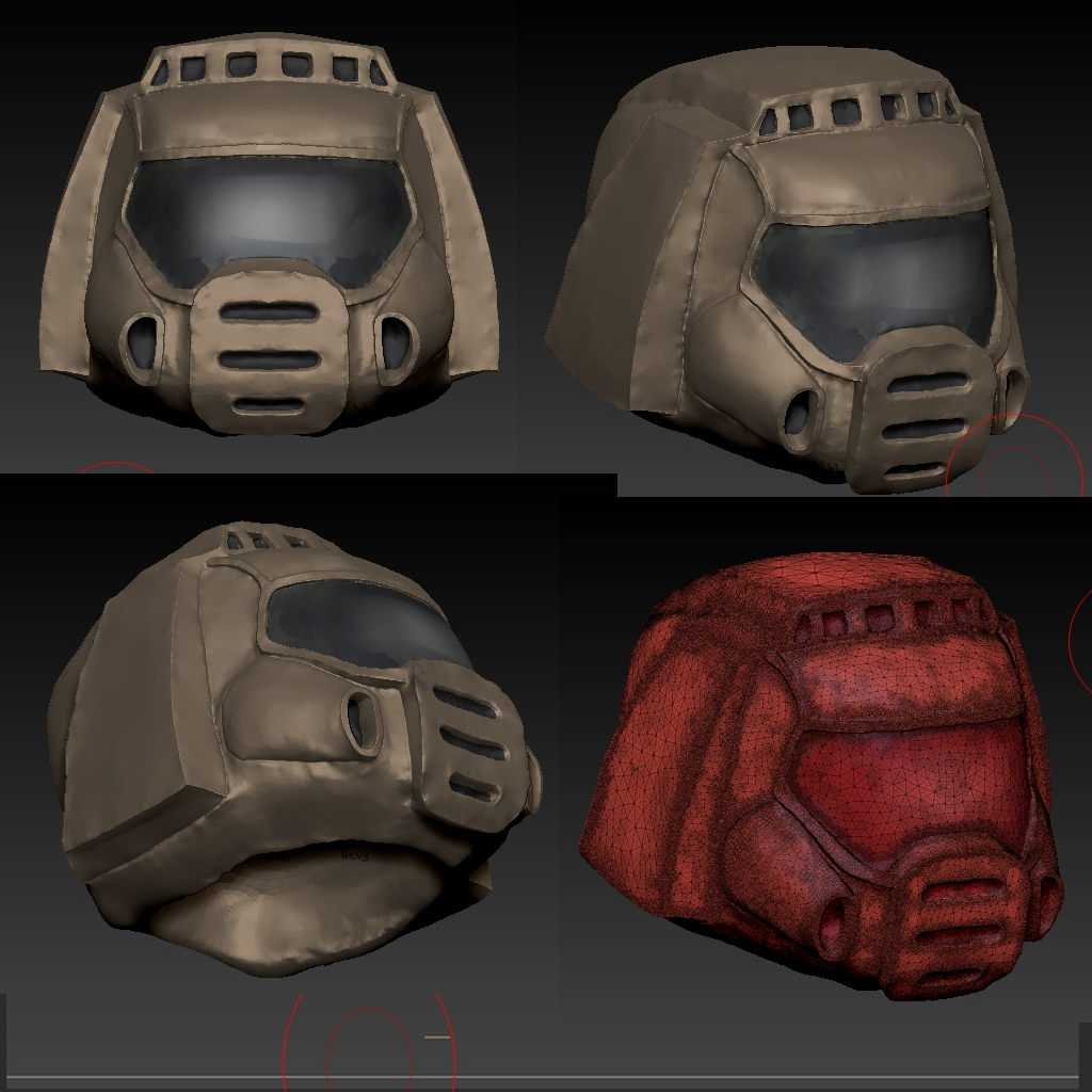 Doom Helmet by Rev3n4nt666 on DeviantArt