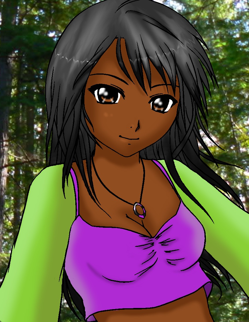African American Anime Girl By Xxgeeknproudxx On Deviantart