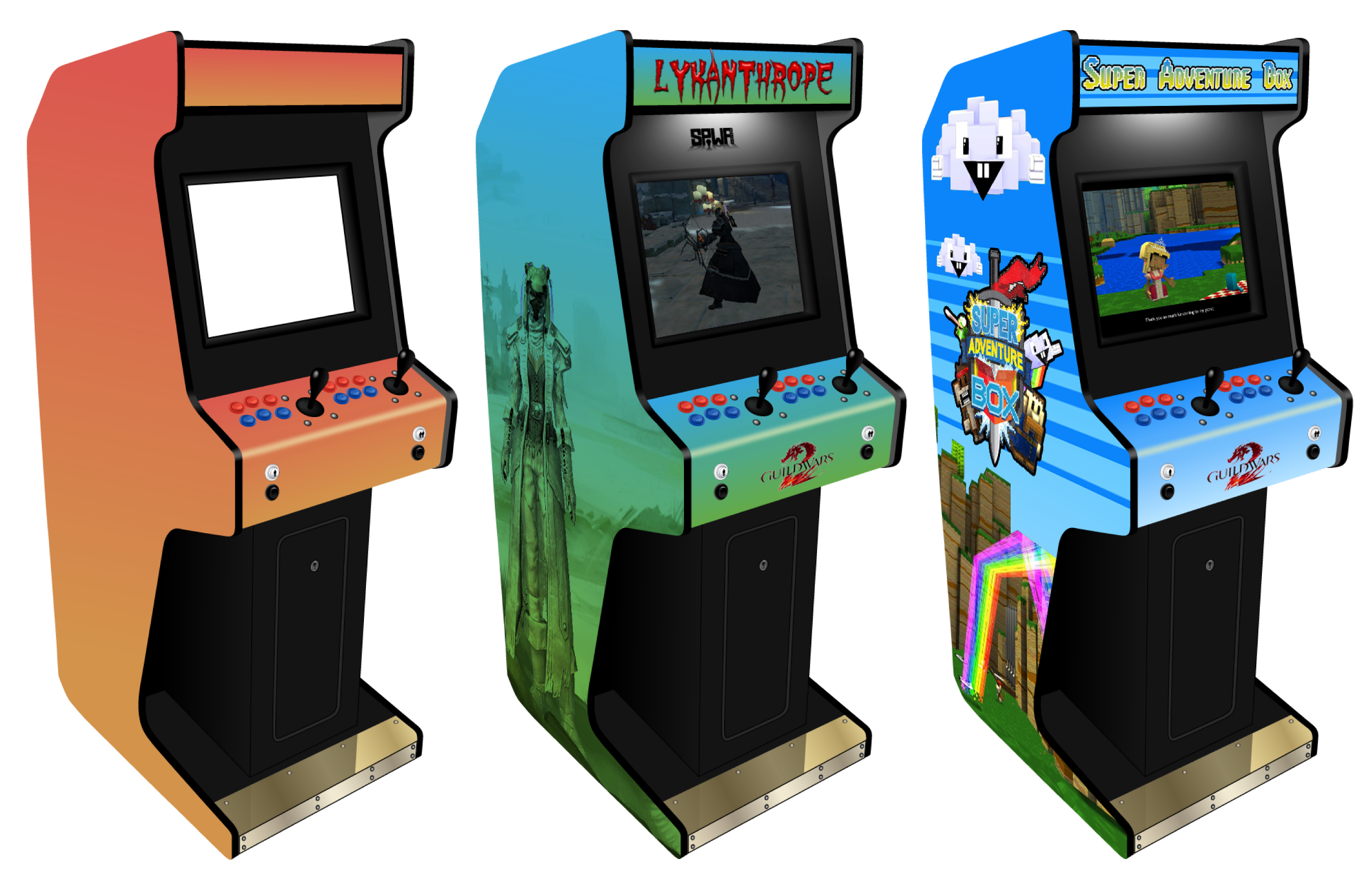 Customisable Arcade Machine for Photoshop by Sinner-PWA on DeviantArt