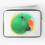 Eclectus Parrot Realistic Painting Laptop Sleeve