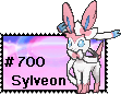 Pokemon X/Y Stamp: Sylveon by FableDreams