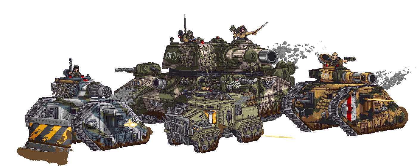 Pixel Imperial Armour by SteelJoe