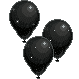 DIVIDER - Sparkle balloons Black by Crazdude