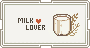 [F2U] Milk Lover Stamp by Risyoka