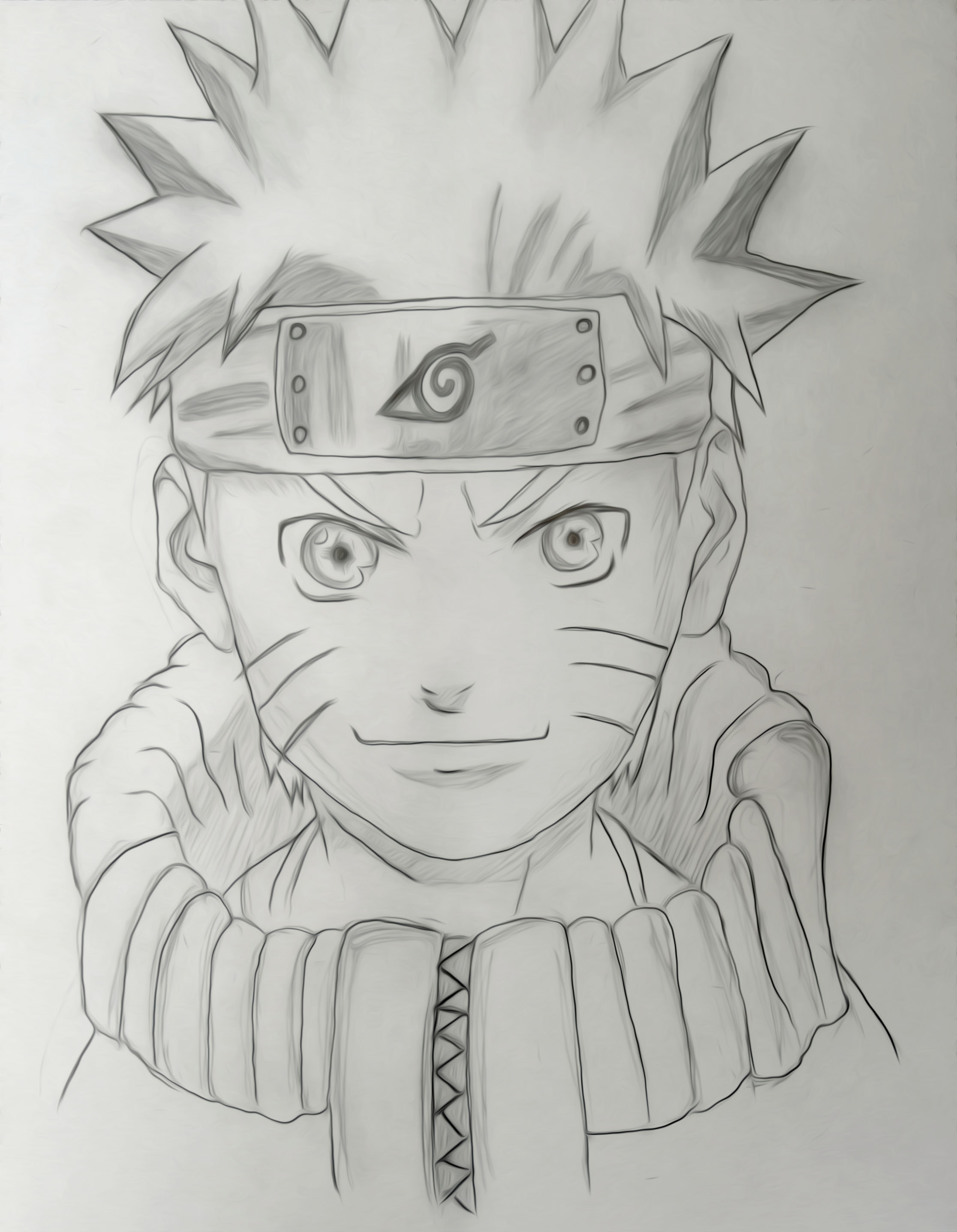 Anime Things To Draw Naruto How to Draw Naruto Easy, Step by Step