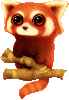 Red Panda Icon big (animation) by linux-rules