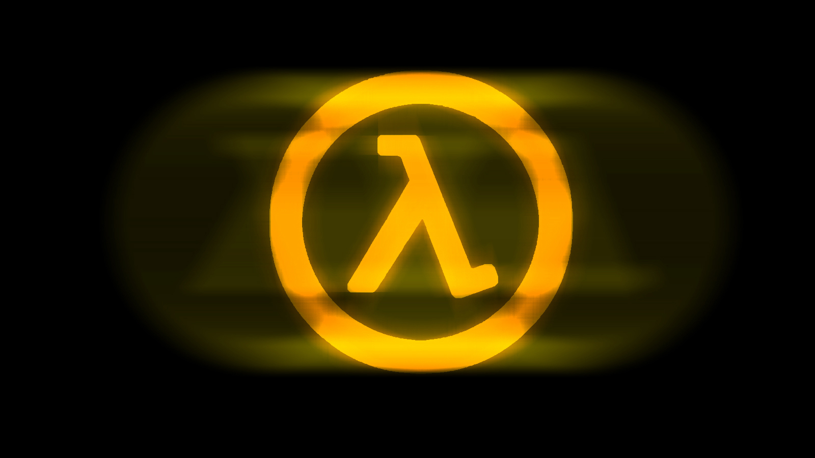 Half-Life Logo WallpaperYellow by toKs1c on DeviantArt