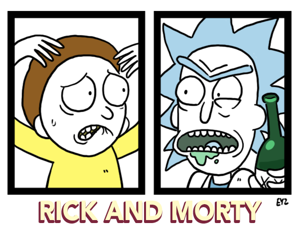 Rick and Morty by theEyZmaster on DeviantArt