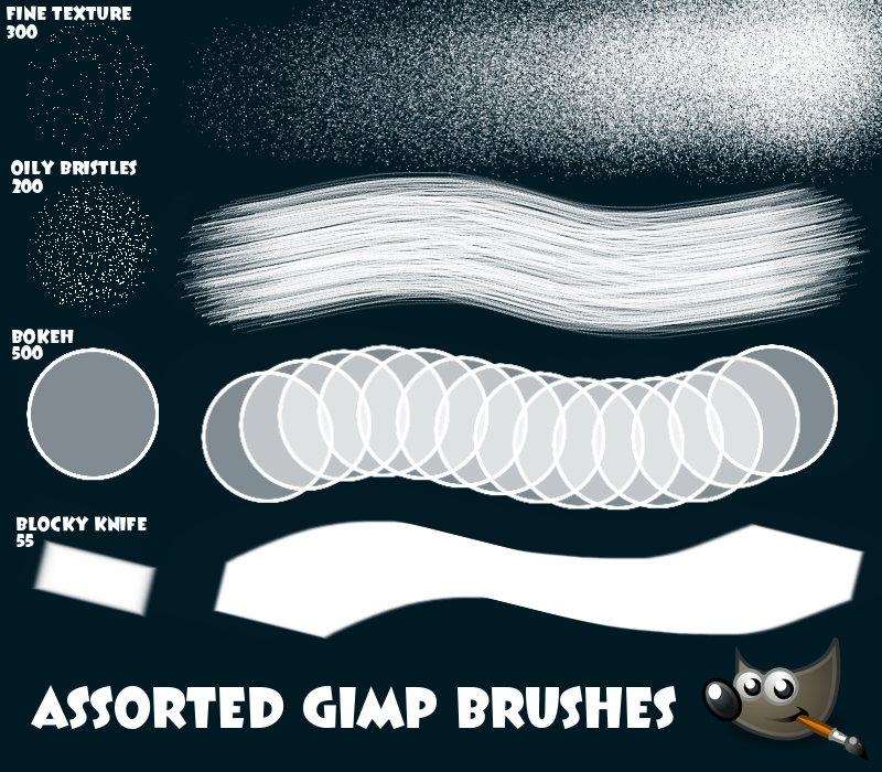 gimp 2.6 brushes