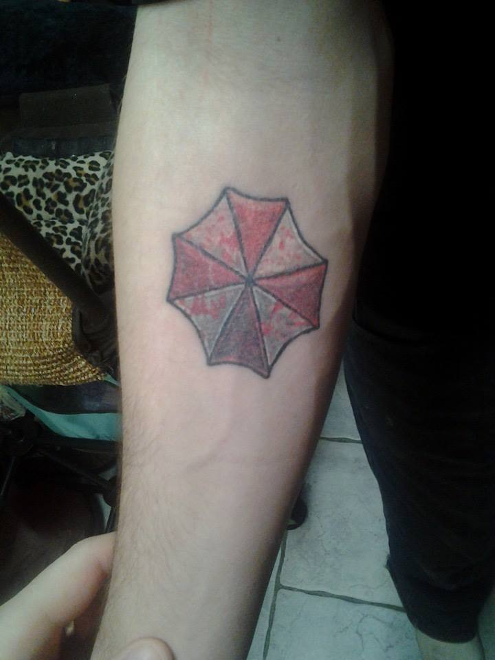 Resident Evil Splattered blood logo tattoo by Icedrgn027 ...