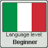 Italian language level BEGINNER by TheFlagandAnthemGuy
