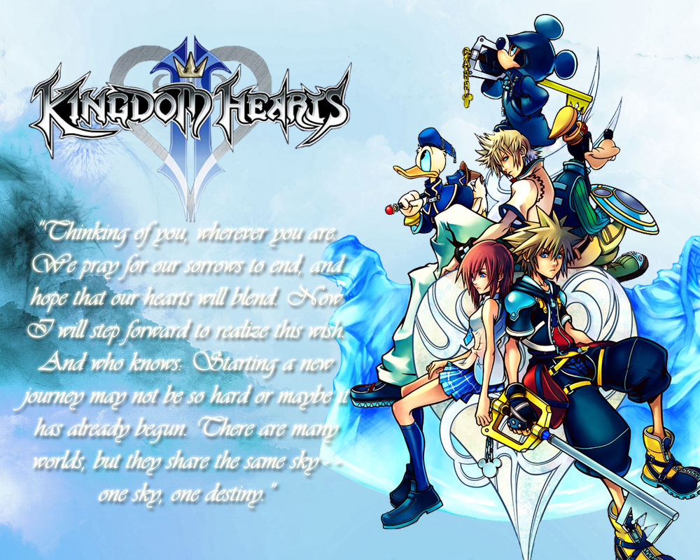 Kingdom Hearts 2 Wallpaper 2 by CrossDominatriX5