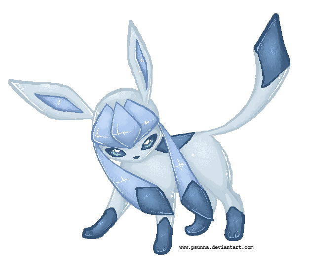Pixel Glaceon VIDEO by FinsterlichArt