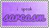 I Speak Sarcasm. [2/2] by Hurricane-Hannah
