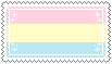 pansexual pastel stamp . by memesking