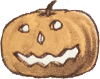 Laughing pumpkin Icon big by linux-rules