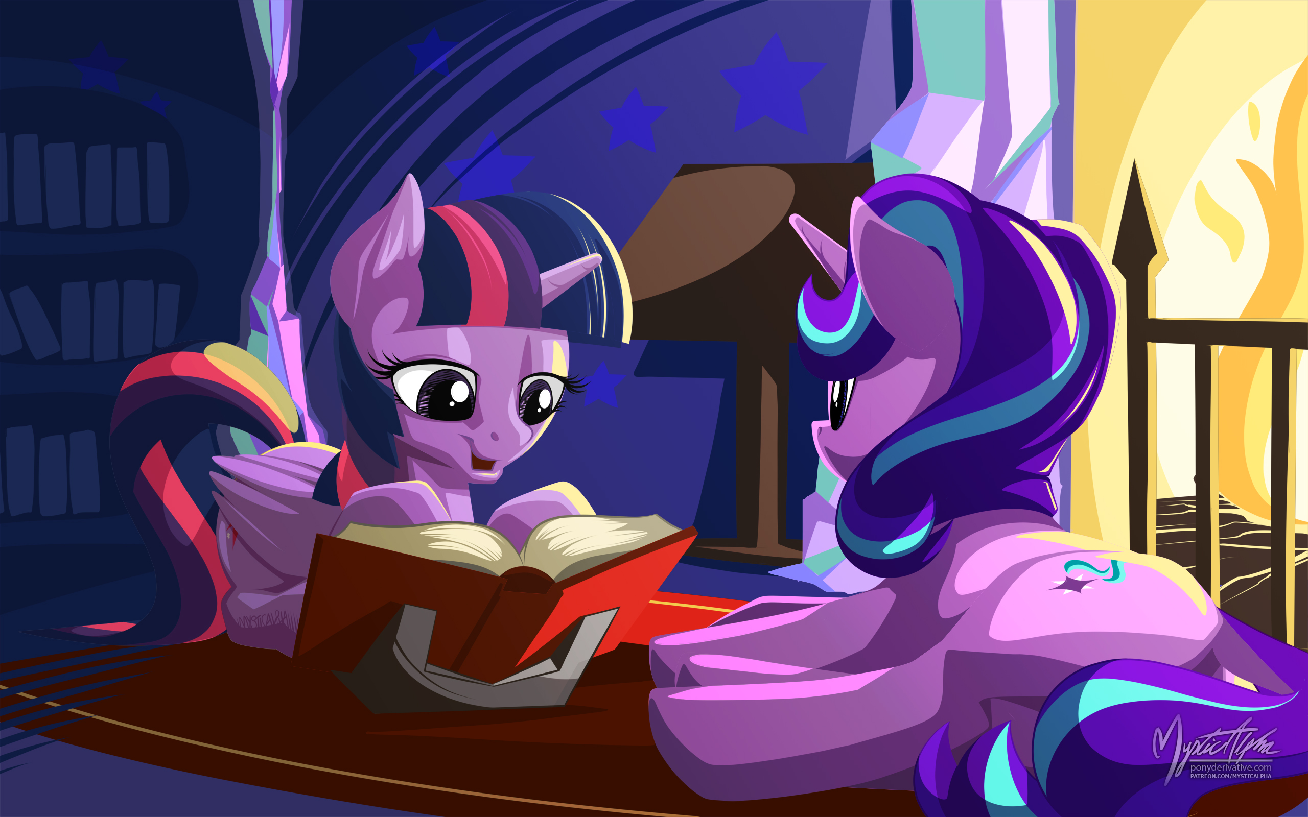 twilight_and_starlight_story_time_by_mys