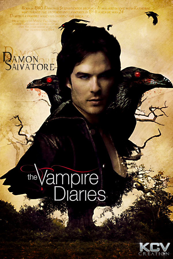 Vampire Diaries Black Raven by KCV80 on DeviantArt