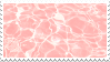 pink water stamp by bulletblend