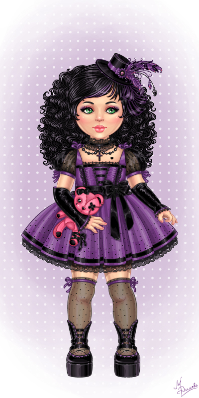 Little Goth by dimary on DeviantArt