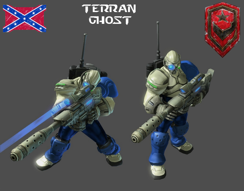StarCraft 1 - Terran Ghost by HammerTheTank