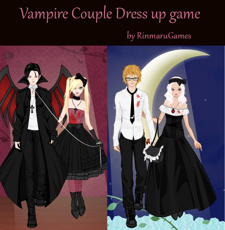 Vampire Couple Dress Up Games