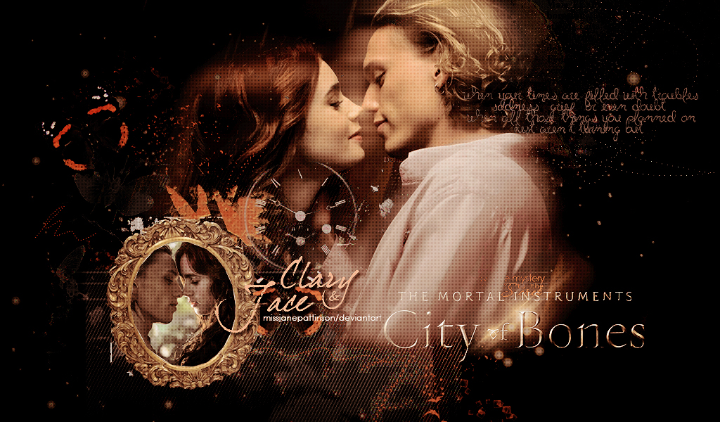 Clary and Jace - Mortal Instruments Fan Art (29392871 
