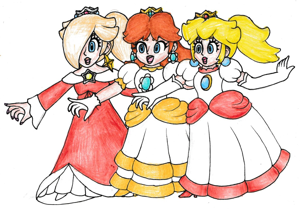 peach__daisy_and_rosalina__fire_flowers_by_bbq_turtle-dcouebh.png