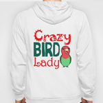 crazy bird lady hoodie
