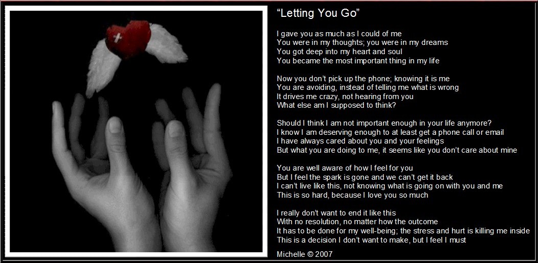 This Is Me Letting You Go