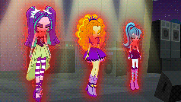 MLP EQ RR The Dazzlings Transform by Jailboticus2