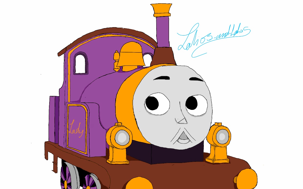 lady the magical engine coloring pages - photo #21