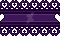 Pixel Lace Divider v1 - Purple