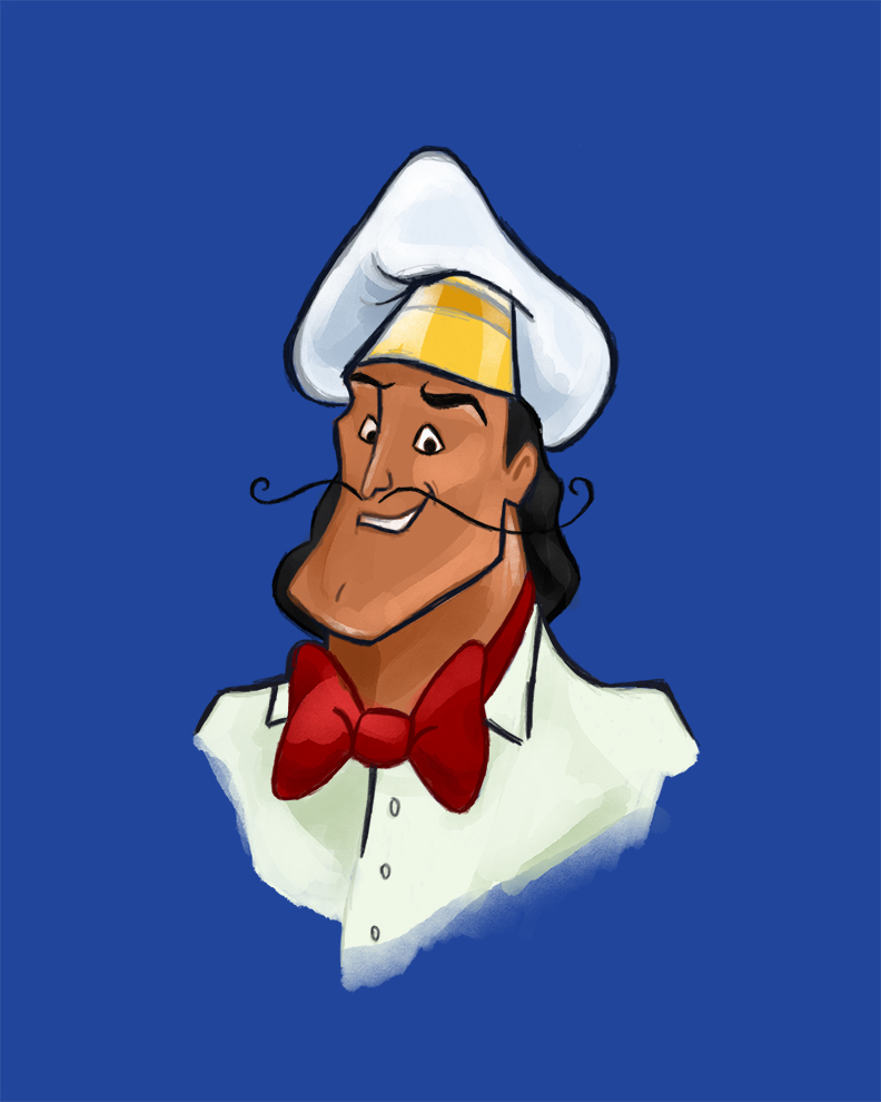 Kronk as Chef-Louis by mithdraug on DeviantArt