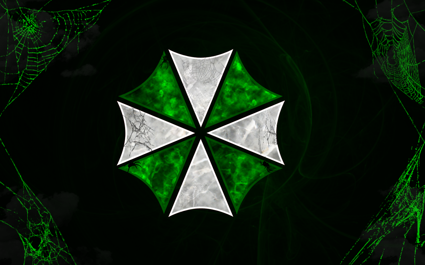 Green Umbrella by SlaveWolfy on DeviantArt