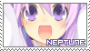 Hyperdimension Neptunia ~ Neptune ~ Stamp 2 by KiraiMirai