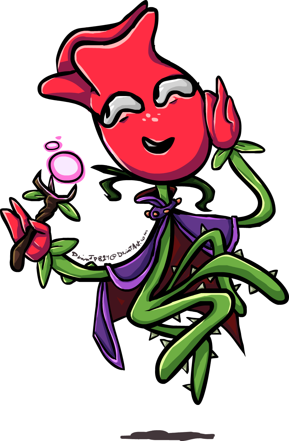 PVZHeroes Rose By DevianJp824 On DeviantArt