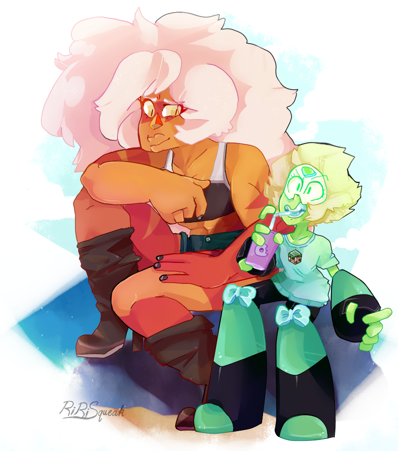 Don't do it... Don't call her cute... She's more than capable of lazer-shooting you right now (0_0 More Jasper and Peri stuff: ririsqueak.deviantart.com/gall…