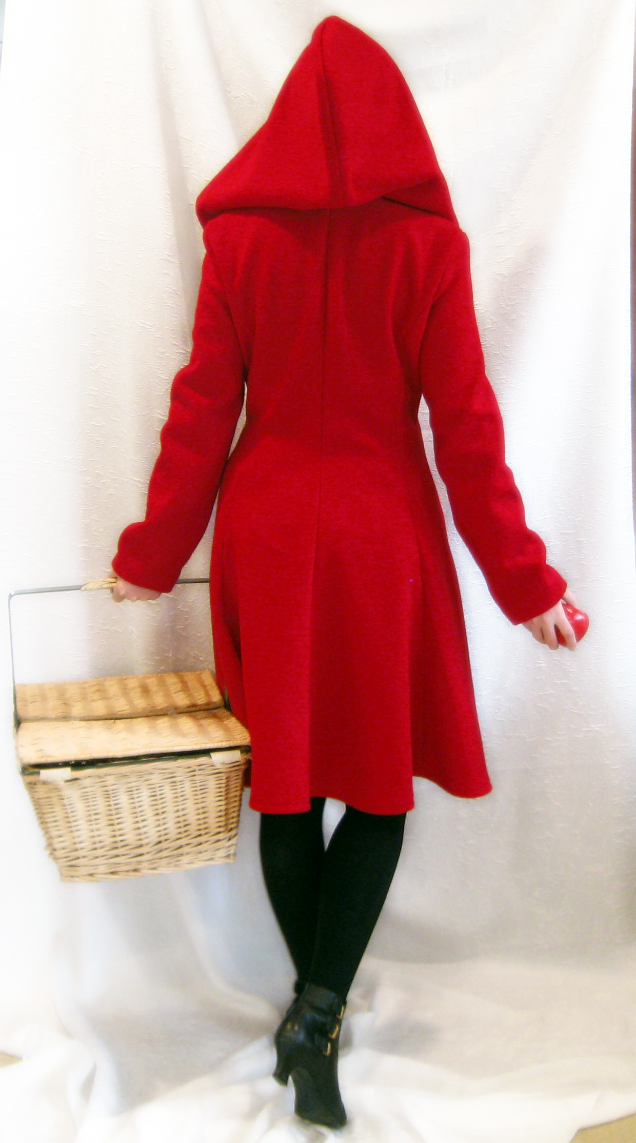 Red Riding Hood Coat, Back by ThreeRingCinema on DeviantArt