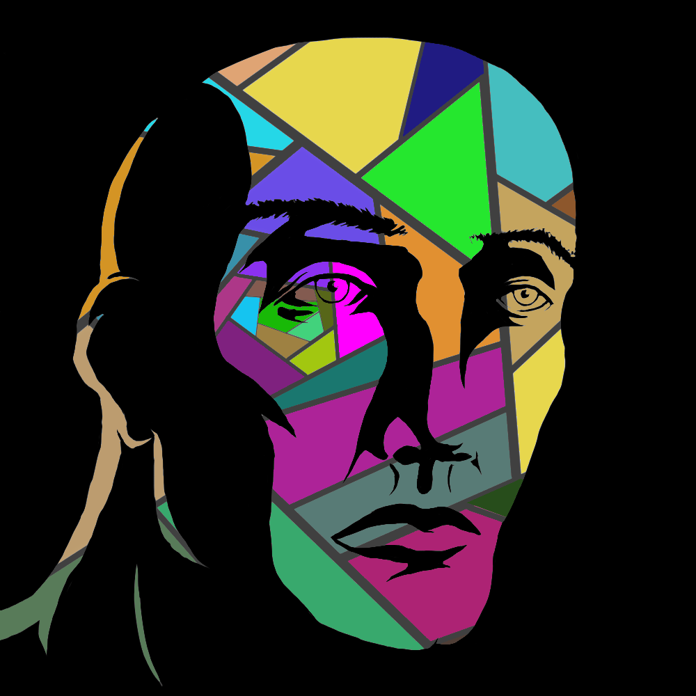 Psychedelic Face by LucasSchneider on DeviantArt